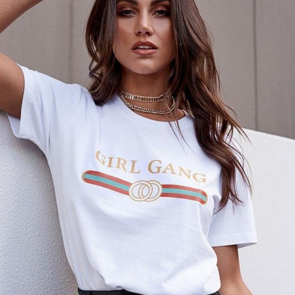 BW Tops - RESTOCKED GIRL GANG TEE